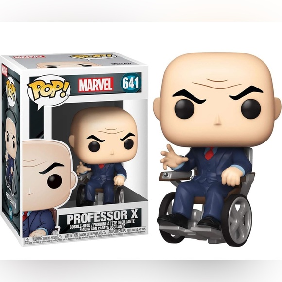 Funko Pop! Marvel: X-Men 20th Anniversary - Professor X, Multicolor - Picture 8 of 8